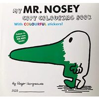Mr Men Mr Nosey Colouring
