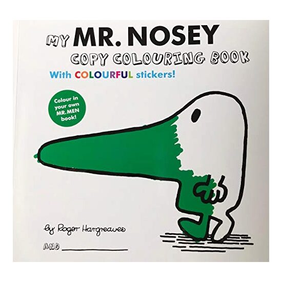 Mr Men Mr Nosey Colouring - Imagine 1