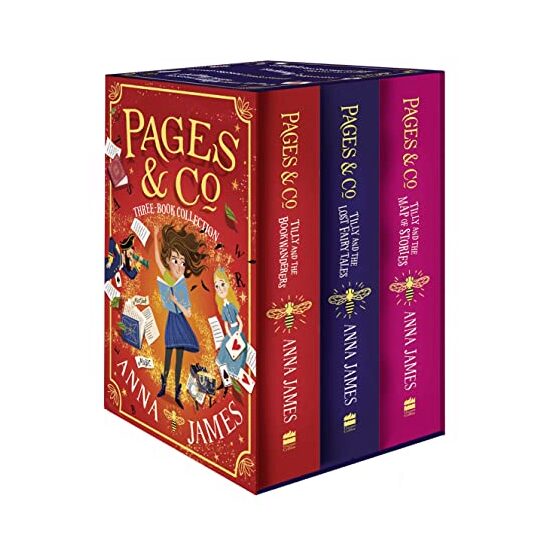 Pages and Co. Series Three-Book Collection Box Set (Books 1-3), Anna James