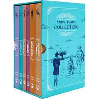 The Mark Twain 6 Book Deluxe Hardback Collection Set - Mark Twain