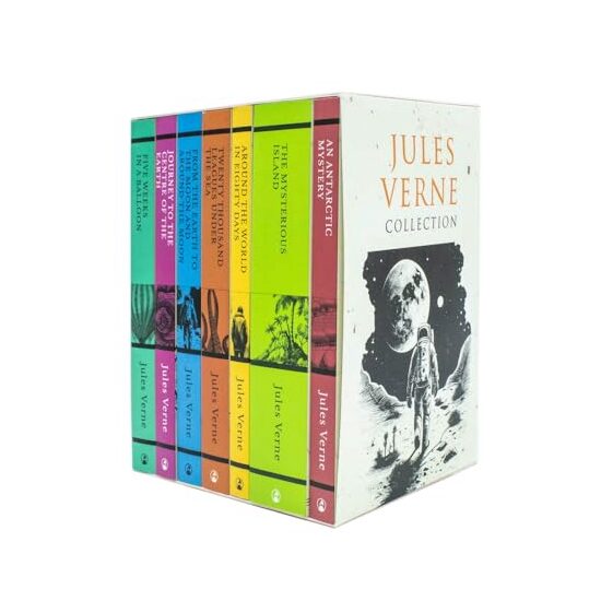 Jules Verne 7 Books Set, Jules Verne