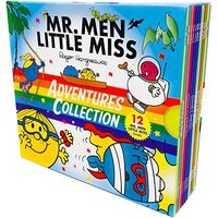 Mr. Men & Little Miss Adventures Collection 12 Books Box Set by Roger Hargreaves