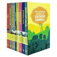 GREATEST WORKS OF GEORGE ORWELL 9 BOOKS SET, George Orwell