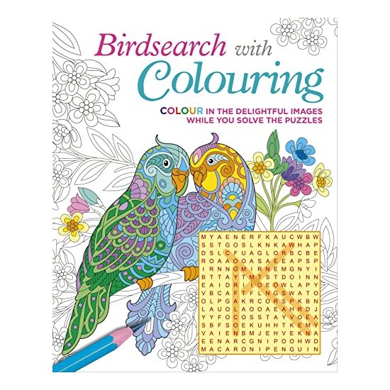 BIRDSEARCH WITH COLOURING, Eric Saunders