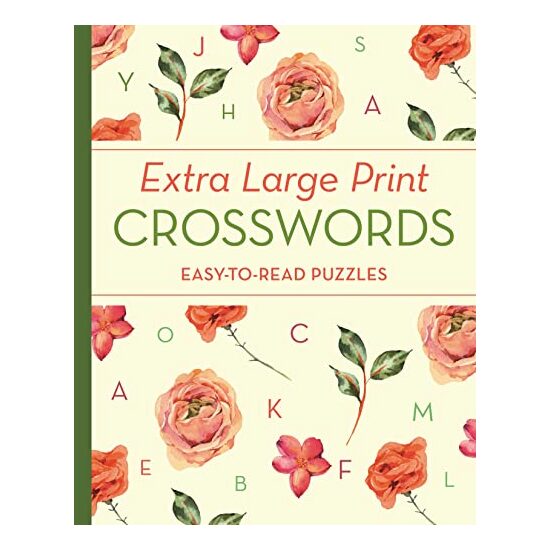 EXTRA LARGE PRINT CROSSWORDS, Eric Saunders - Imagine 1