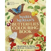 Maria Merian's Butterflies Colouring Book