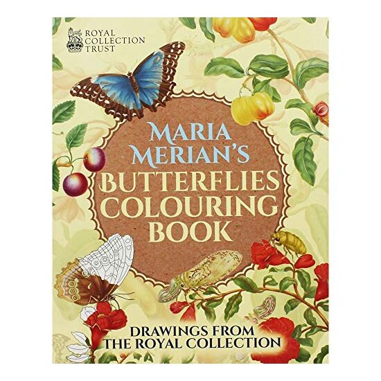 Maria Merian's Butterflies Colouring Book