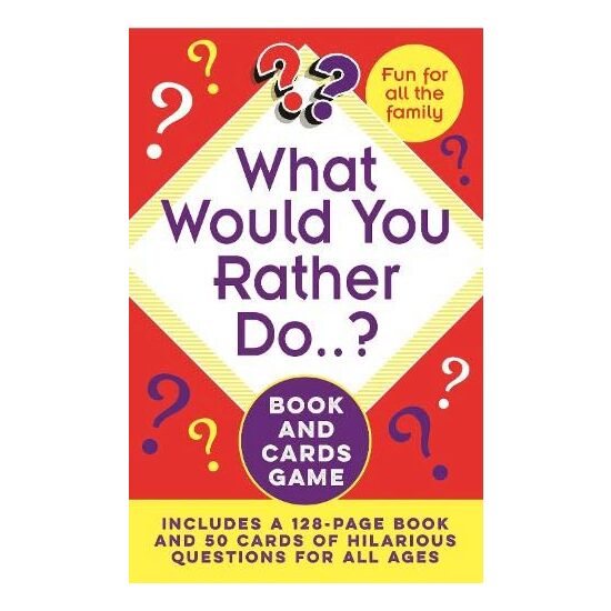 What Would You Rather Do..? Book and Cards Game