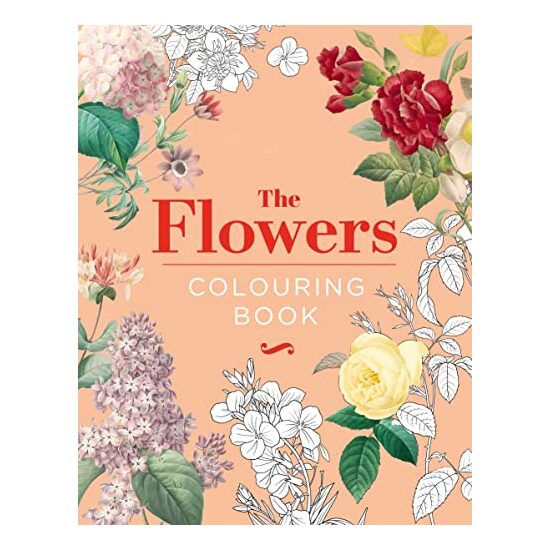FLOWERS COLOURING BOOK, PETER GRAY