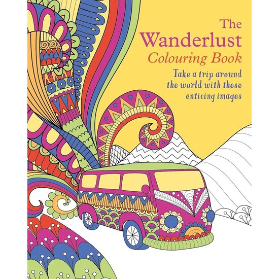 WANDERLUST COLOURING BOOK