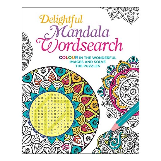 Delightful Mandala Wordsearch - Imagine 1