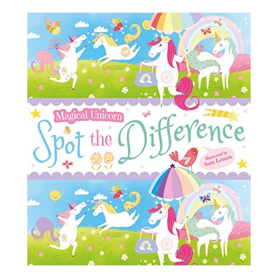 The Magical Unicorn Spot the Difference Activity Book
