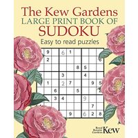 KEW GARDENS LARGE PRINT BOOK OF SUDOKU., Eric Saunders