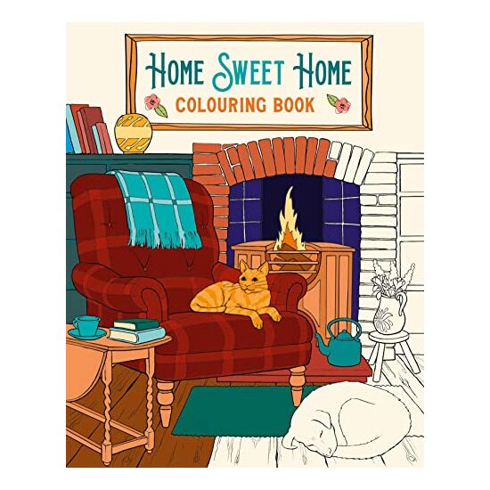 Home Sweet Home Colouring Book