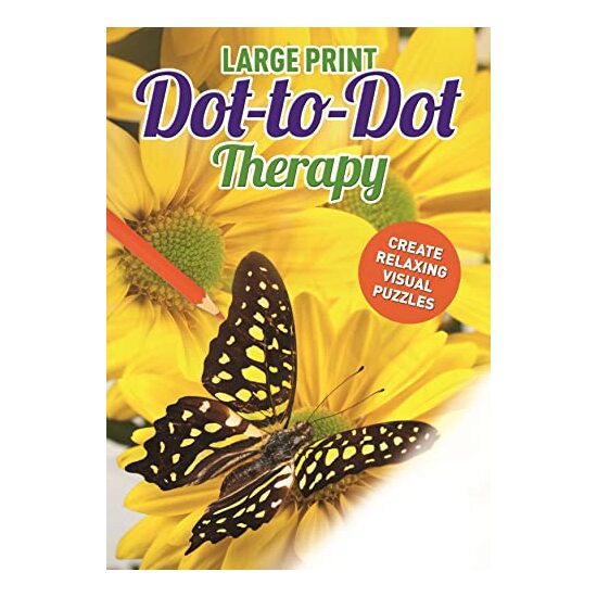 Large Print Dot-to-Dot Therapy - Imagine 1