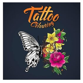 Tattoo Colouring (Mindful Colouring) - Imagine 1