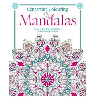 Mandalas (Concertina Colouring)
