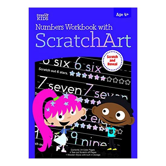 Scratch Art Numbers - Imagine 1