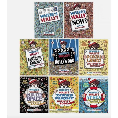 Where'S Wally 8 Books Collection (5+ Years)