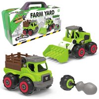 Construct It 2 In 1 Farm Hand Set