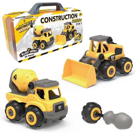 Build-ables - Construction Vehicles 2 in 1 - Imagine 1
