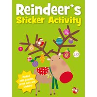 Reindeer's Christmas Sticker Activity