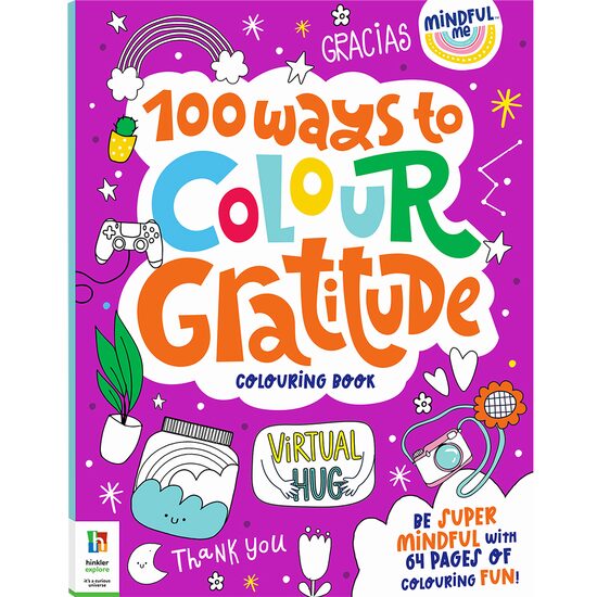 Mindful Me 100 Ways to Colour Gratitude