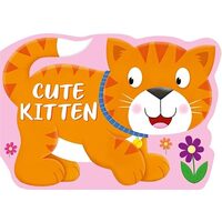 Cute Kitten (Die-Cut Shaped Animals)
