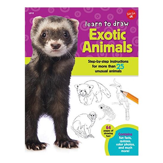 Learn to Draw Exotic Animals, Robbin Cuddy - Imagine 1