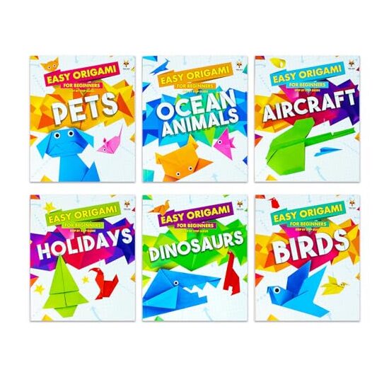 Easy Origami For Beginners 8 Books Set - Imagine 1