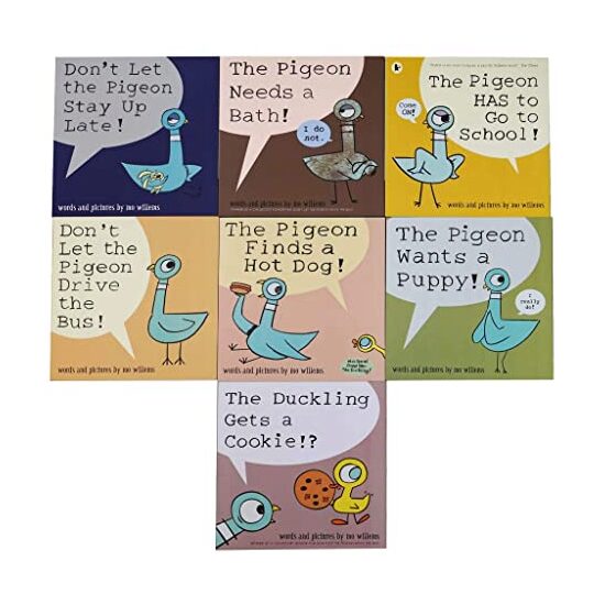 Don't Let the Pigeon Series 7 Books