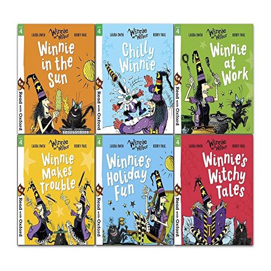Read with Oxford Winnie and Wilbur Stage 4 X 6 Papaperback Swrap
