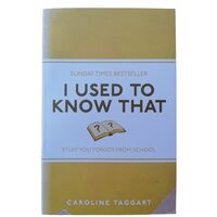 I used to know that