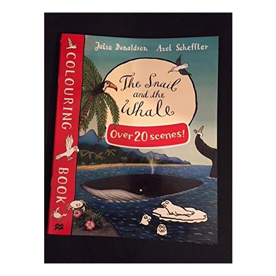 The Snail and the Whale Colouring Book with Over 20Scenes