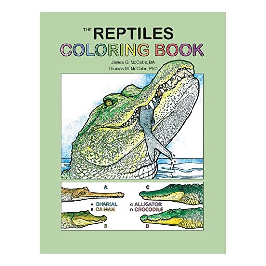 Reptiles Coloring Book