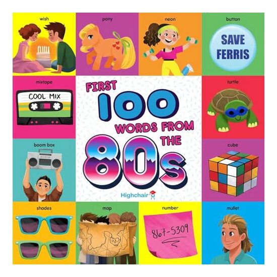 First 100 Words from the 80s (Highchair U) - Imagine 1