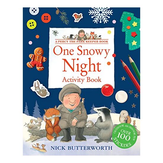 One Snowy Night Activity Book (Percy the Park Keeper)