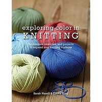 Exploring color in knitting, Sarah Hazell