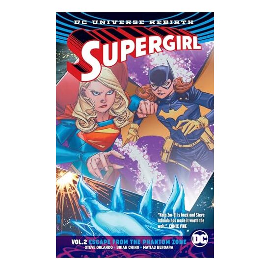 Supergirl - Vol. 2 - Escape from the Phantom Zone, Hope Larson, Steve Orlando, Inaki Miranda, Matias Bergara, Brian Ching