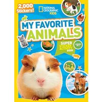 My Favourite Animals Sticker Book