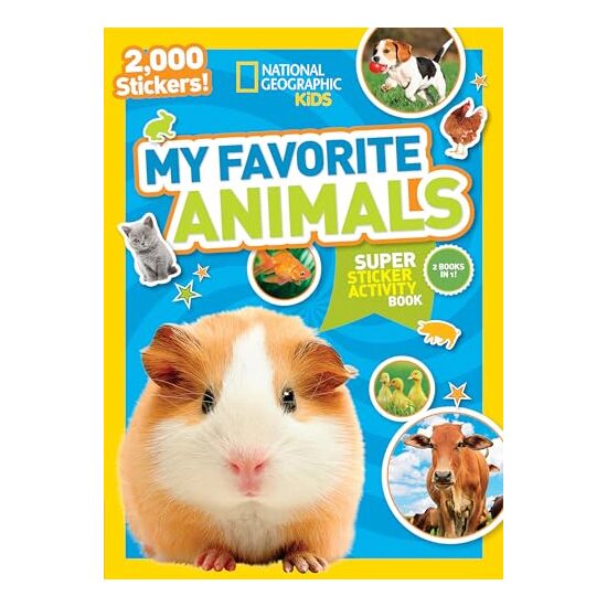 My Favourite Animals Sticker Book