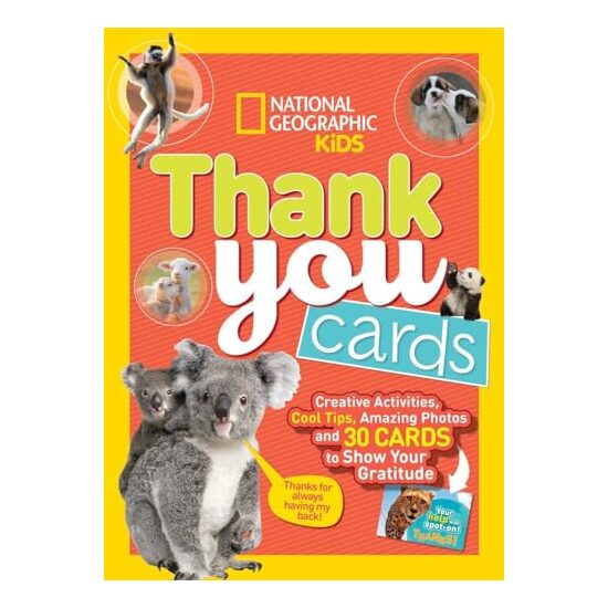 National Geographic Kids Thank You Cards, National Geographic