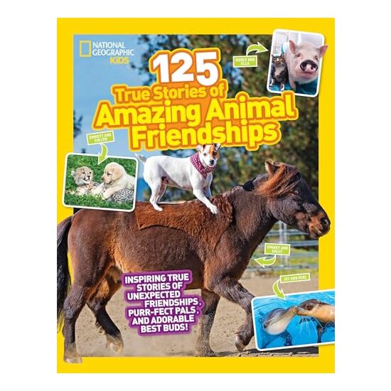 125 True Stories of Amazing Animal Friendships, Lisa Gerry