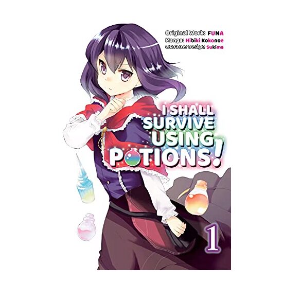 I Shall Survive Using Potions (Manga) Volume 1, FUNA, Sukima, Garrison Denim