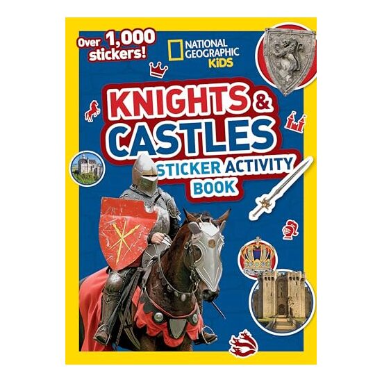 Knights and Castles Sticker Activity Book, National Geographic