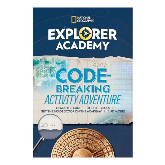 Explorer Academy Codebreaking Activity Adventure, National Geographic