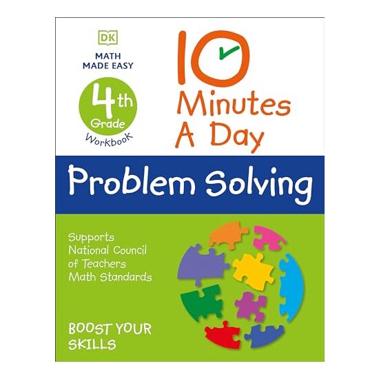 10 Minutes a Day Problem Solving, 4th Grade, DK Publishing