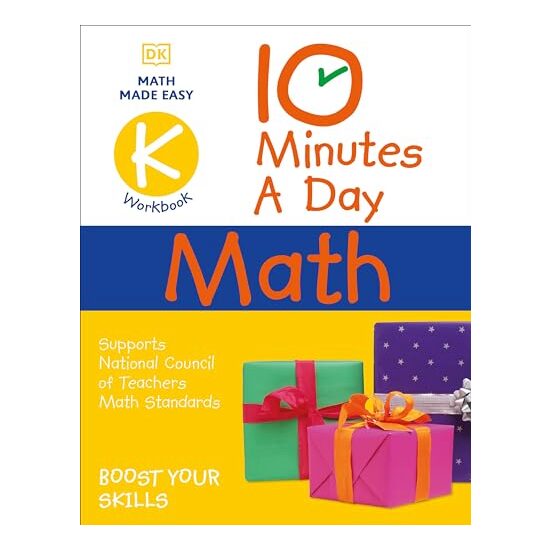 10 Minutes a Day Math Kindergarten - Imagine 1