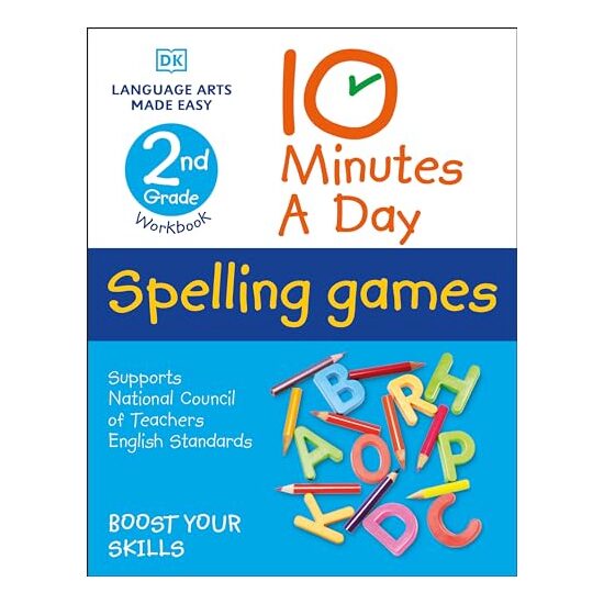 10 Minutes a Day Spelling Games, 2nd Grade, DK Publishing