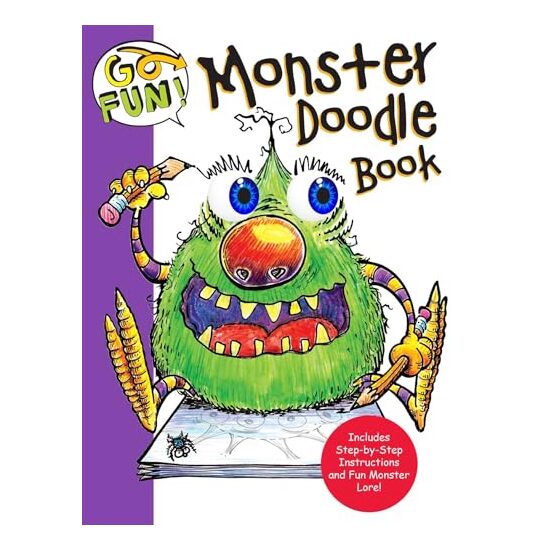 Go Fun! Monster Doodle Book - Imagine 1